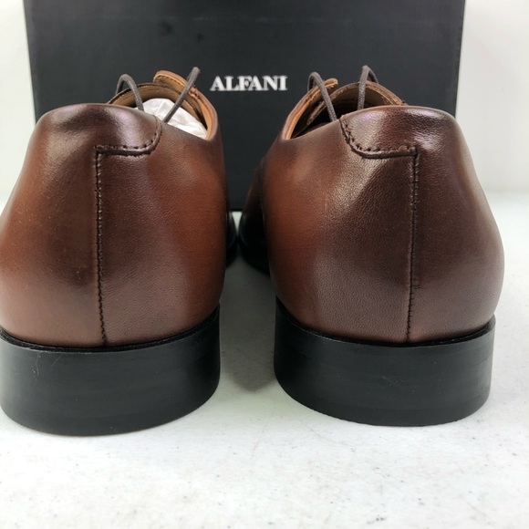 Alfani Darwin Tan Oxford Dress Shoes - Picture 7 of 11